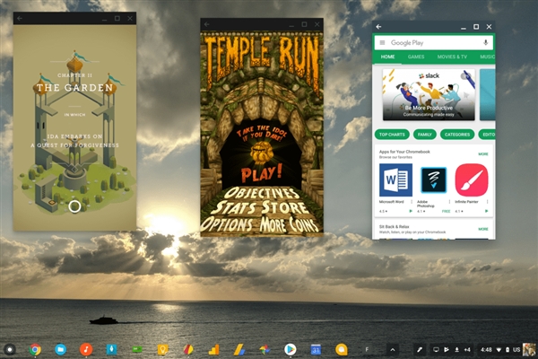 Chrome OS桌面化里程碑：支持安卓APP后台运行
