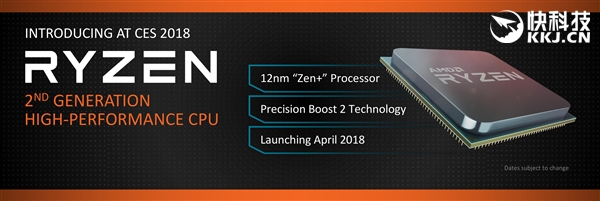 12nm工艺/Zen+架构！AMD官宣第二代Ryzen：Zen 3也不远