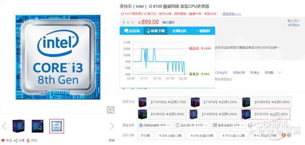 用户有得挑了！AMD锐龙和Intel 8代酷睿争当跳水王