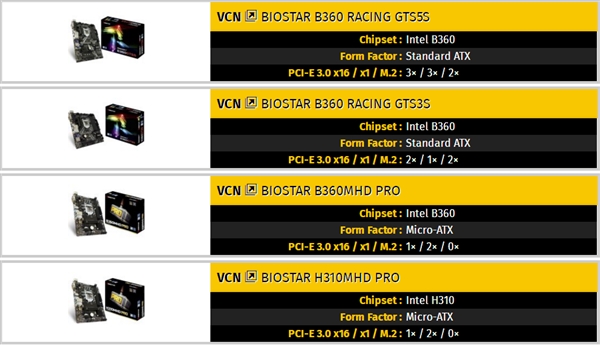 映泰提前偷跑B360/H310主板：8代酷睿装机成本大降