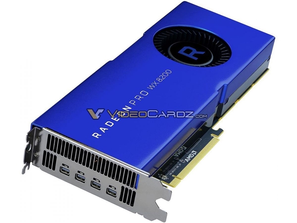 AMD Radeon Pro WX 8200专业显卡首次亮相：Vega 56变种