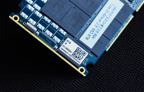 再见机械盘！影驰首秀ONE 8TB SSD：大容量也性价