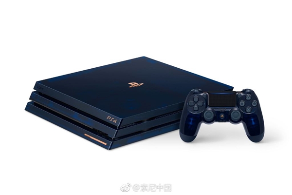 半透明设计！PS4 Pro 5亿台纪念限定版8月24日发售：开机美如画