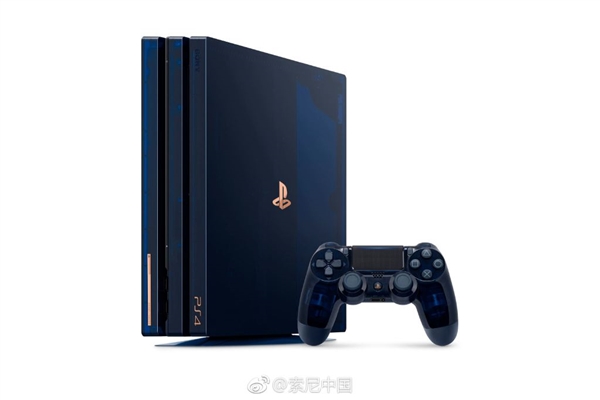 半透明设计！PS4 Pro 5亿台纪念限定版8月24日发售：开机美如画