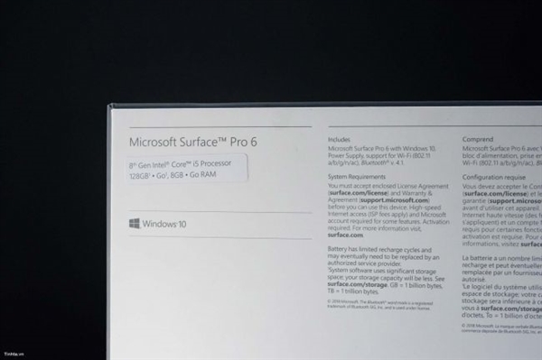 Surface Pro 6遭越南网站抢先开箱：升级8代酷睿、其它没变