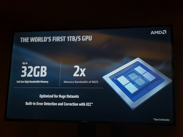 AMD 7nm Radeon Instinct计算卡解析：游戏卡明年见