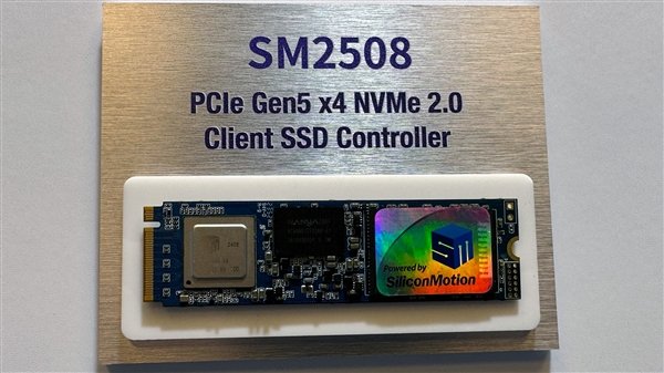 PCIe 5.0 SSD凉快了！慧荣新主控SM2508功耗只有3.5W